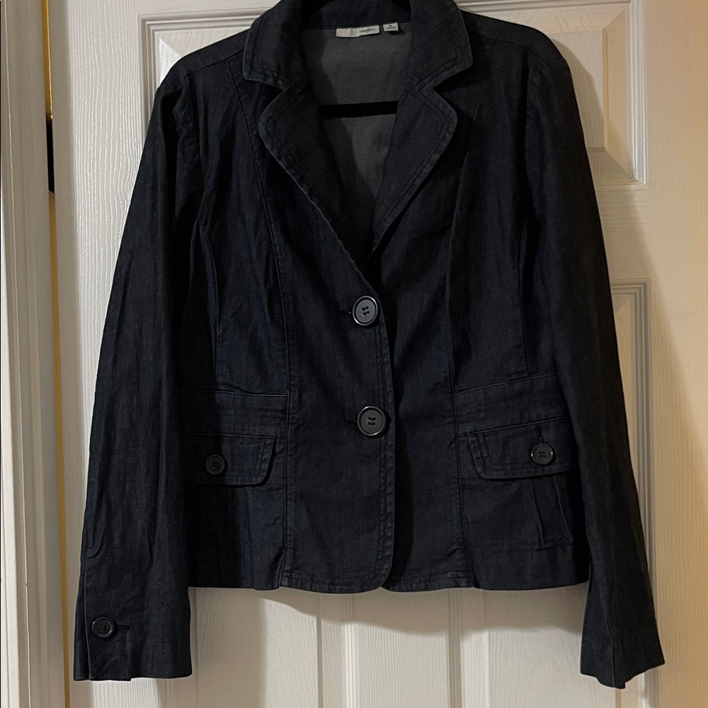Halogen dark denim blue Women's Jacket size XL